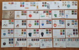 Schweiz: 31 Briefe  Rütli gestempelt 01.08.1965 - 1095