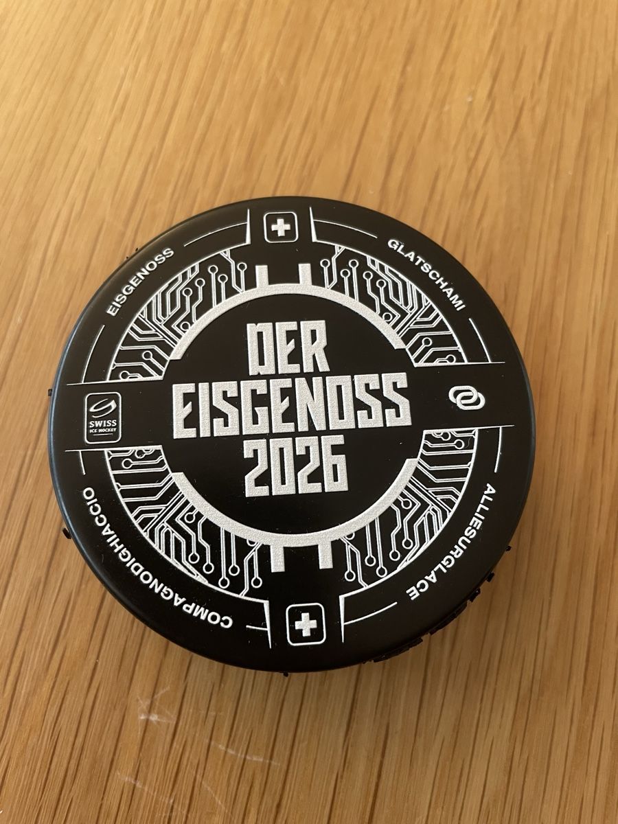 Bälle: Puck Eisgenoss 2026 – Neu (gemäss Beschreibung) aus Flüelen von Samuel055 2