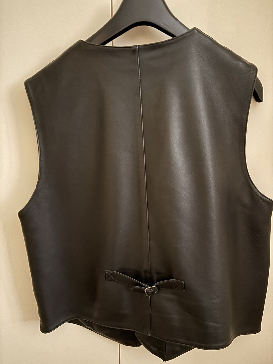 Gilet & Giacche: Herren Leder Weste TATANKA  – Usato da Bellach venduto da Legdance 3