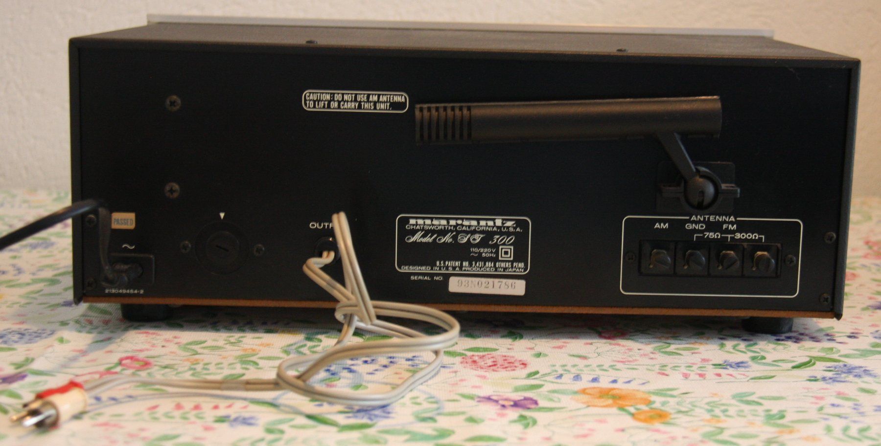 Radio: Marantz ST 300 am/fm Stereo Tuner – Usato da Fisibach venduto da he-man210 2