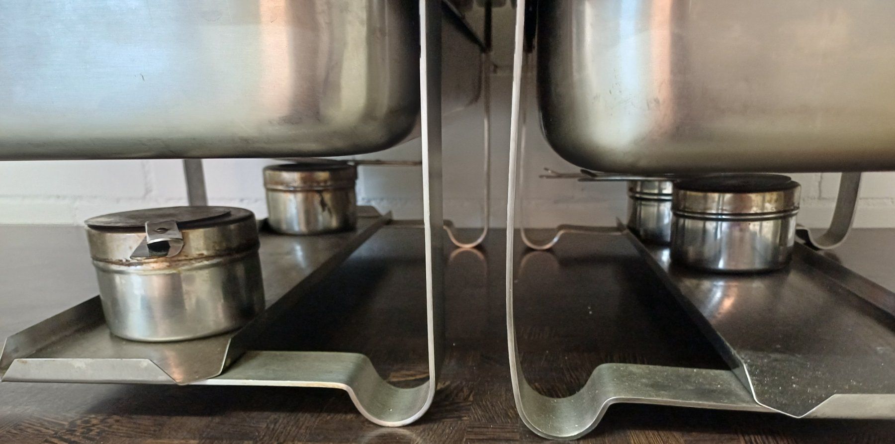 Cucine complete: 2x Warmhaltebehälter Edelstahl für Buffet – Usato da Uster venduto da frauke82 3
