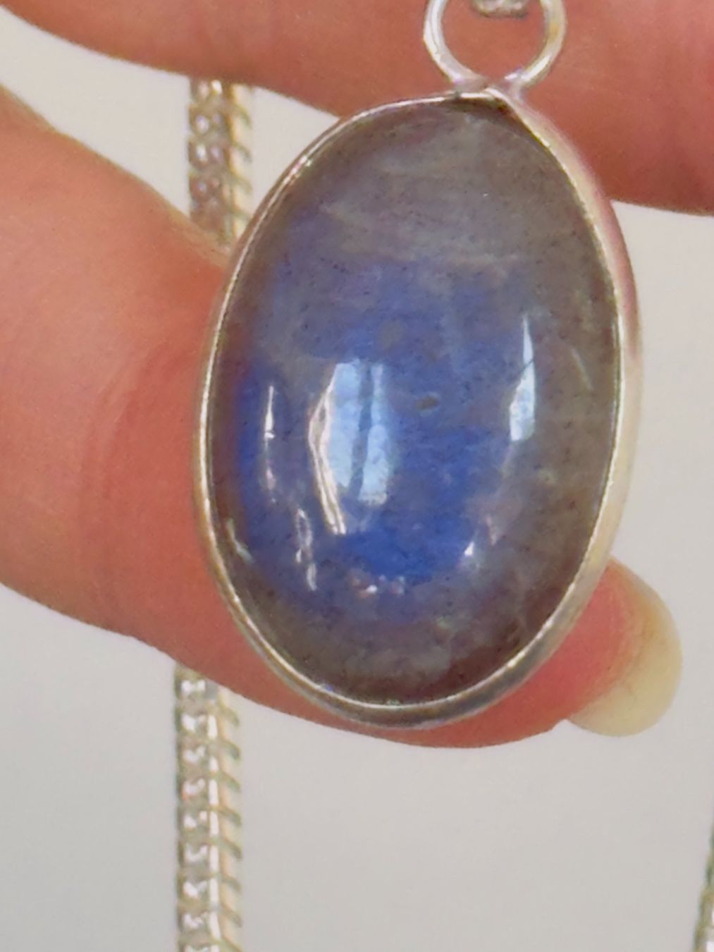 Catenine: Labradorite necklace – Nuovo e nell'imballaggio originale da Genève venduto da AGBERG