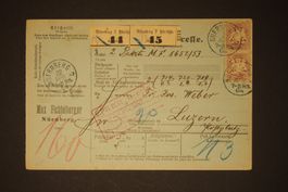 1904 Bayern Packetadresse (Karte)