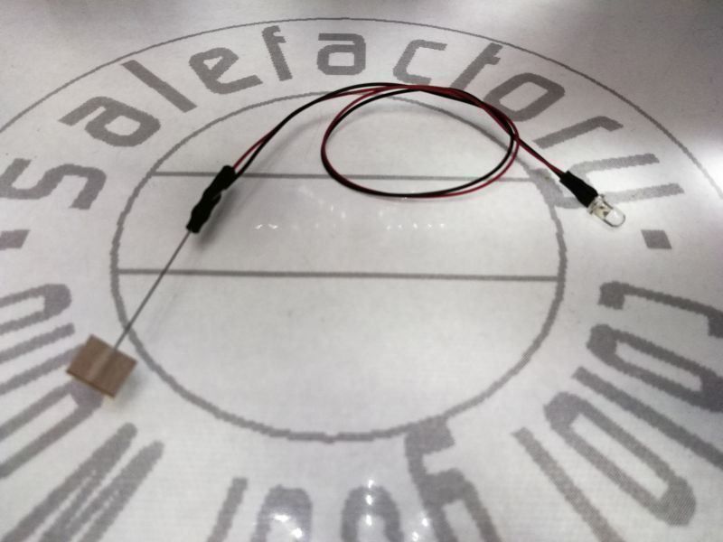 Componenti elettronici: LED 3mm verkabelt, 12V DC, UV – Nuovo (secondo la descrizione) da Luzern venduto da Salefactory 3