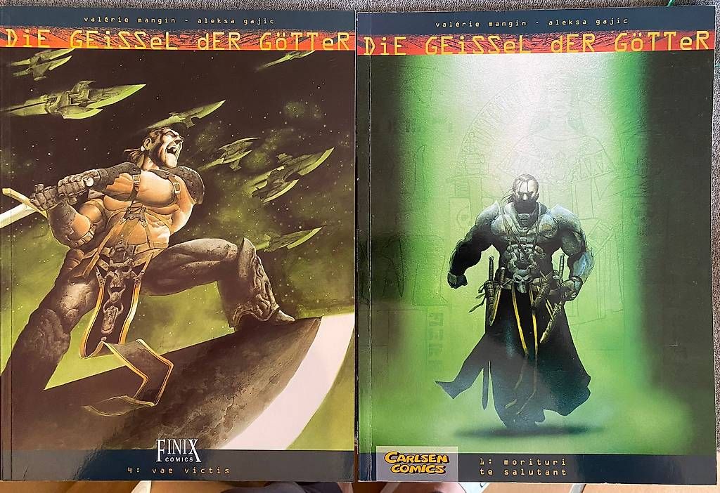Comics: Die Geissel der Götter 1-4 carlsen comic – Gebraucht aus Schleinikon von kar_8ww7 1