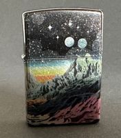 5 Side Design (540°) "Outer Space" Zippo Unused