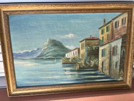 Landschaft Gandria Lugano Sign, Busnelli