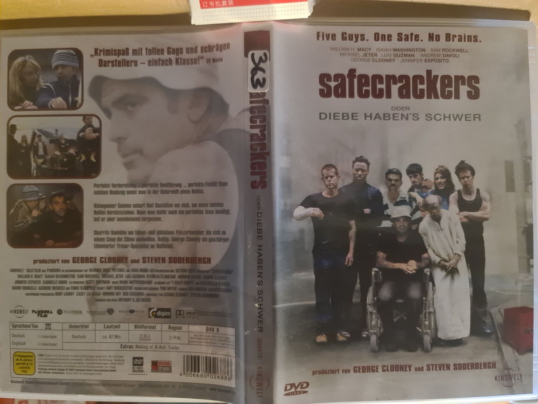Alle DVDs: Safecrackers DVD mit George Clooney – Gebraucht aus Dintikon von Vexi