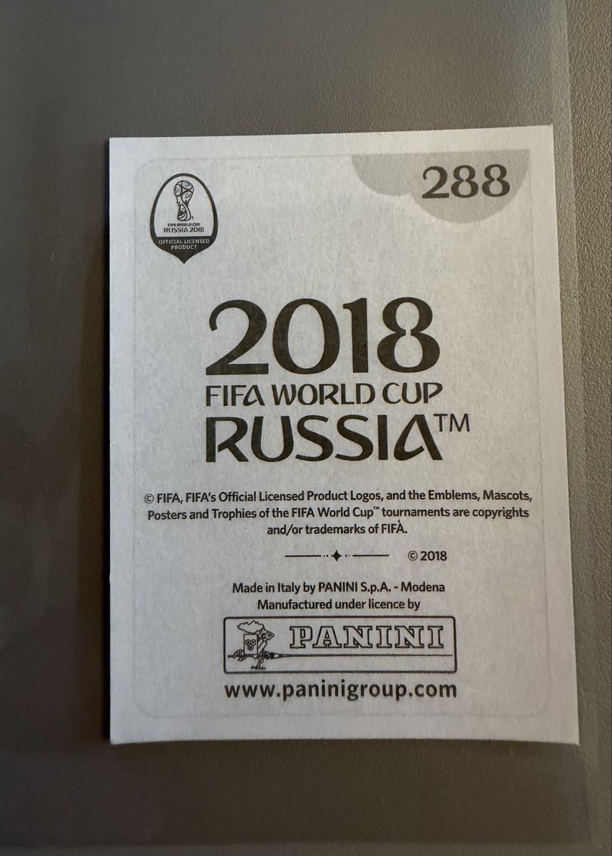 Panini Carte collezionabili: Lionel Messi Panini WM 2018 – Nuovo (secondo la descrizione) da Aarau venduto da uebern 1