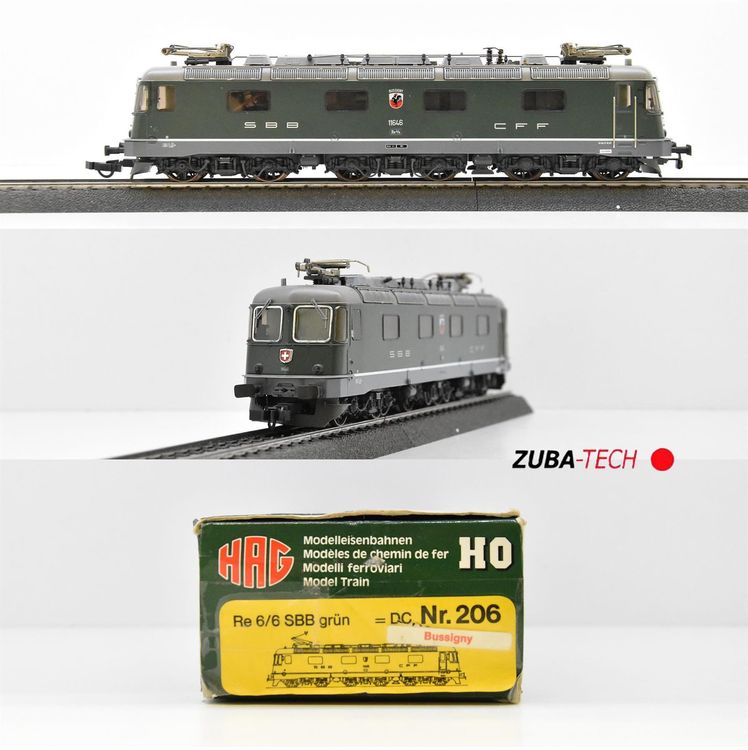 HAG 206 E-Lok Re 6/6 SBB H0 GS Analog OV (Gebraucht) in St. Gallen für ...