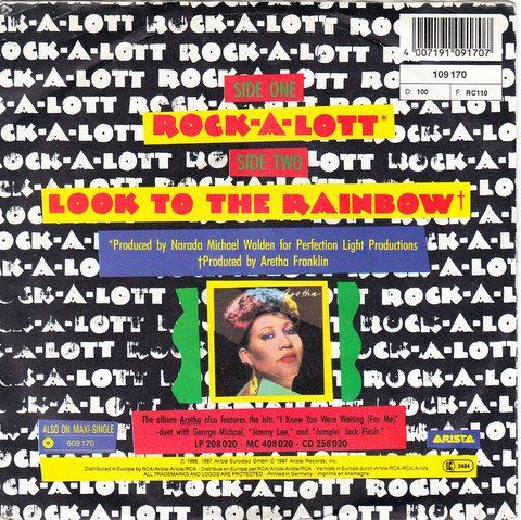 Vinyles: Franklin Aretha: Rock-A-Lott 7" – D'occasion à Steinhausen par Vilivinili 1