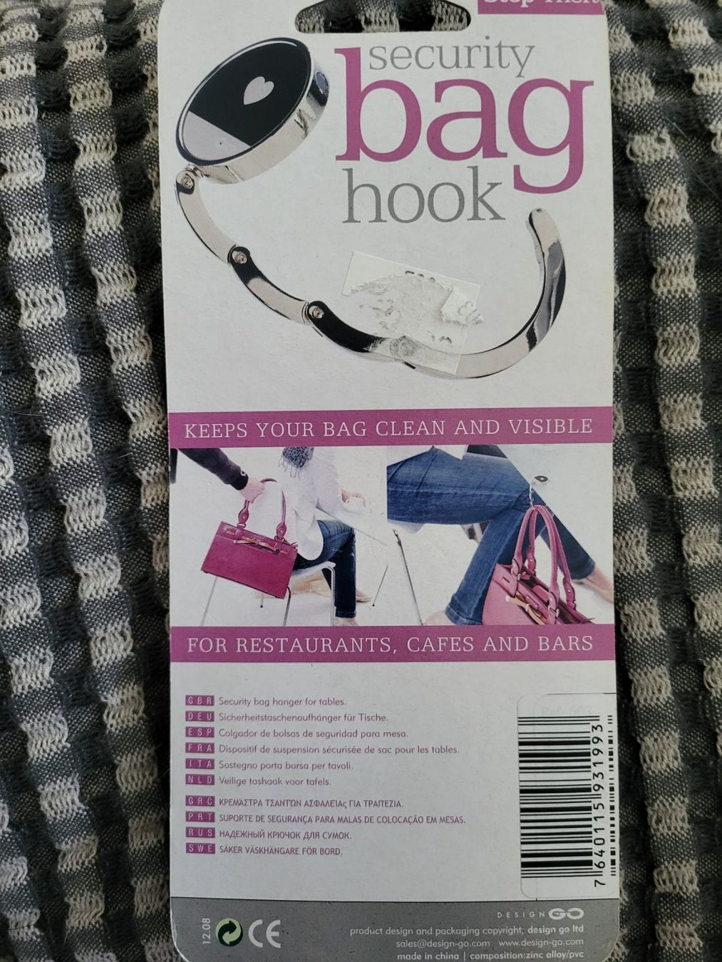 Wandhalterungen: Design Go Taschenhalter Tischhalter – Neu (gemäss Beschreibung) aus Arnegg von Michirech 1