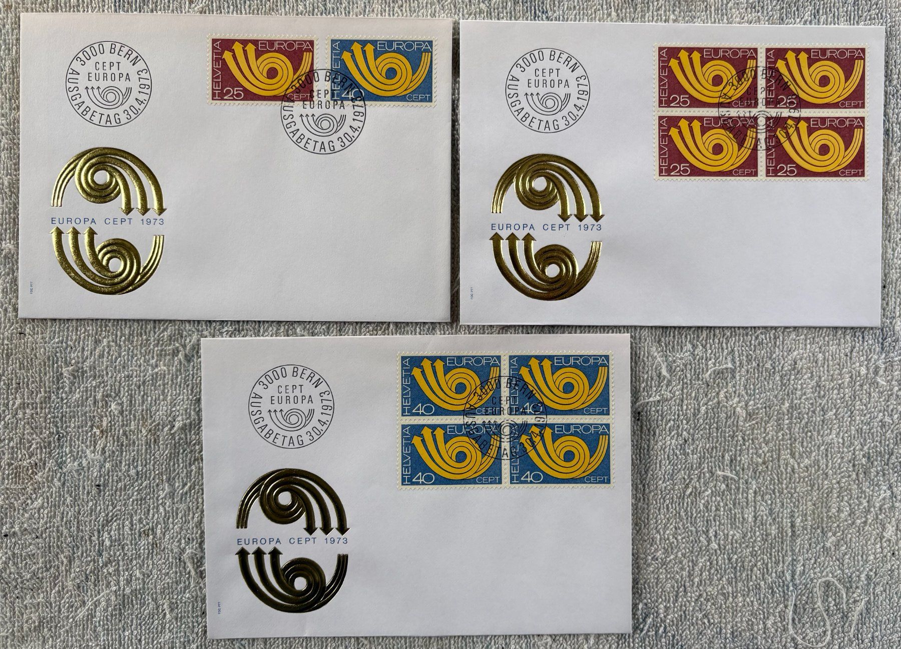 Tous les timbres: LOT FDC PTT – D'occasion à Ostermundigen par wini63