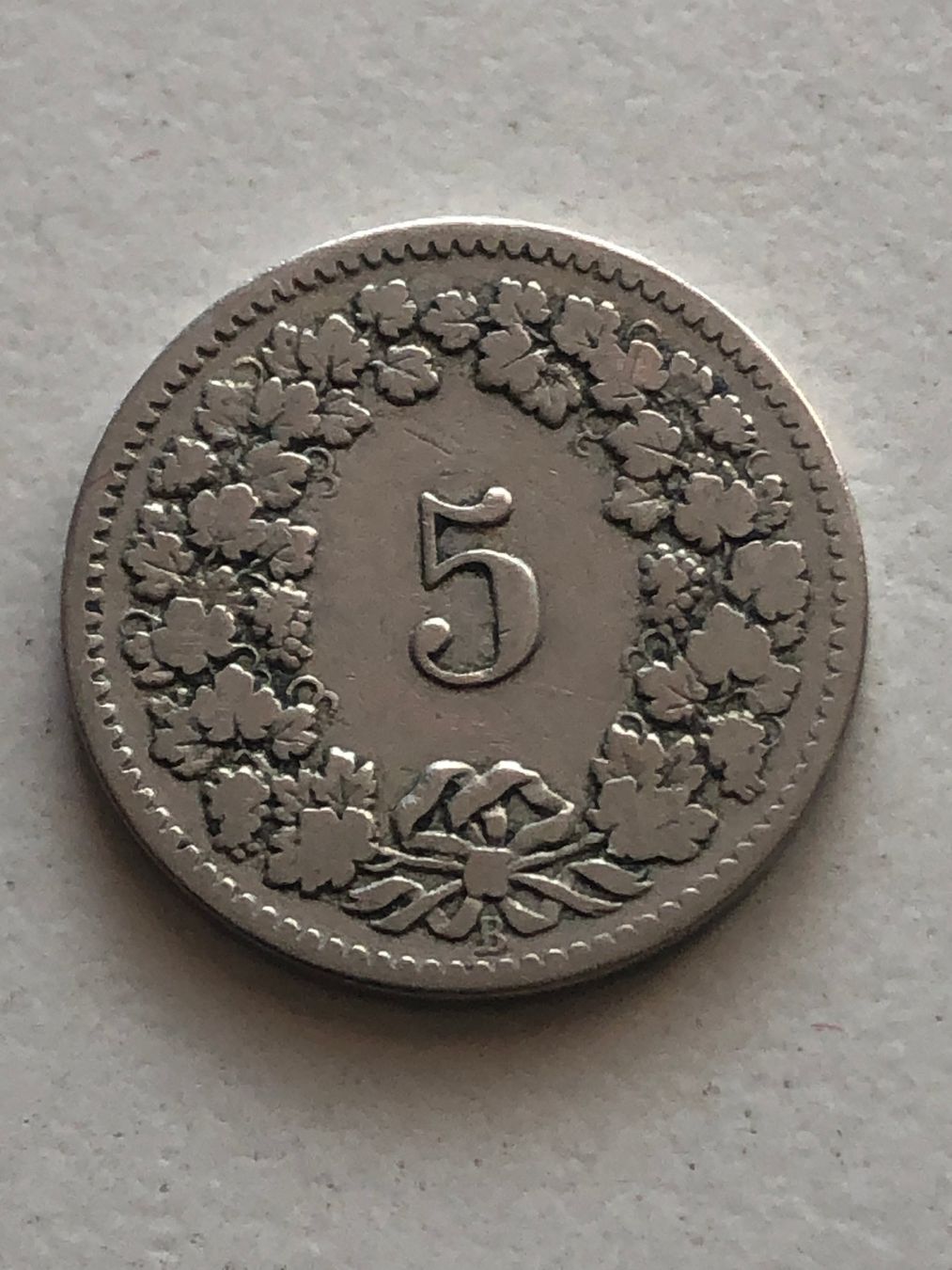 Tutti le monete: 5 Rp. 1894 – Usato da Schötz venduto da Odpa 1