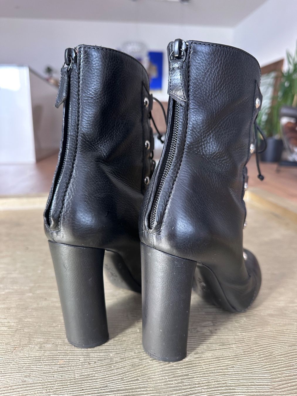 Casadei Scarpe da donna: Casadei Leder-Stiefeletten mit Absatz – Usato da Oberägeri venduto da Brand_for_you 2