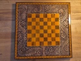 Kombispiel-Set (Schach + Backgammon)