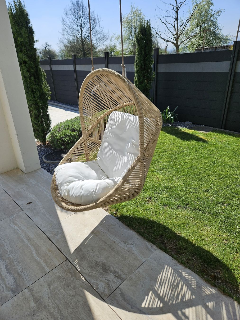 Poltrone pensili da giardino: Hängesessel – Nuovo (secondo la descrizione) da Bünzen venduto da nad_8552