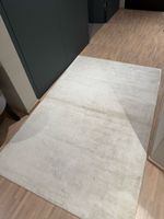 Westwing Viskose Teppich, Elfenbeinfarben, wie neu!