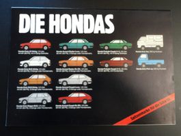 Prospekt Honda Programm 1979