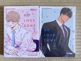 No Love Zone BL Manga Band 1-2 Farbe