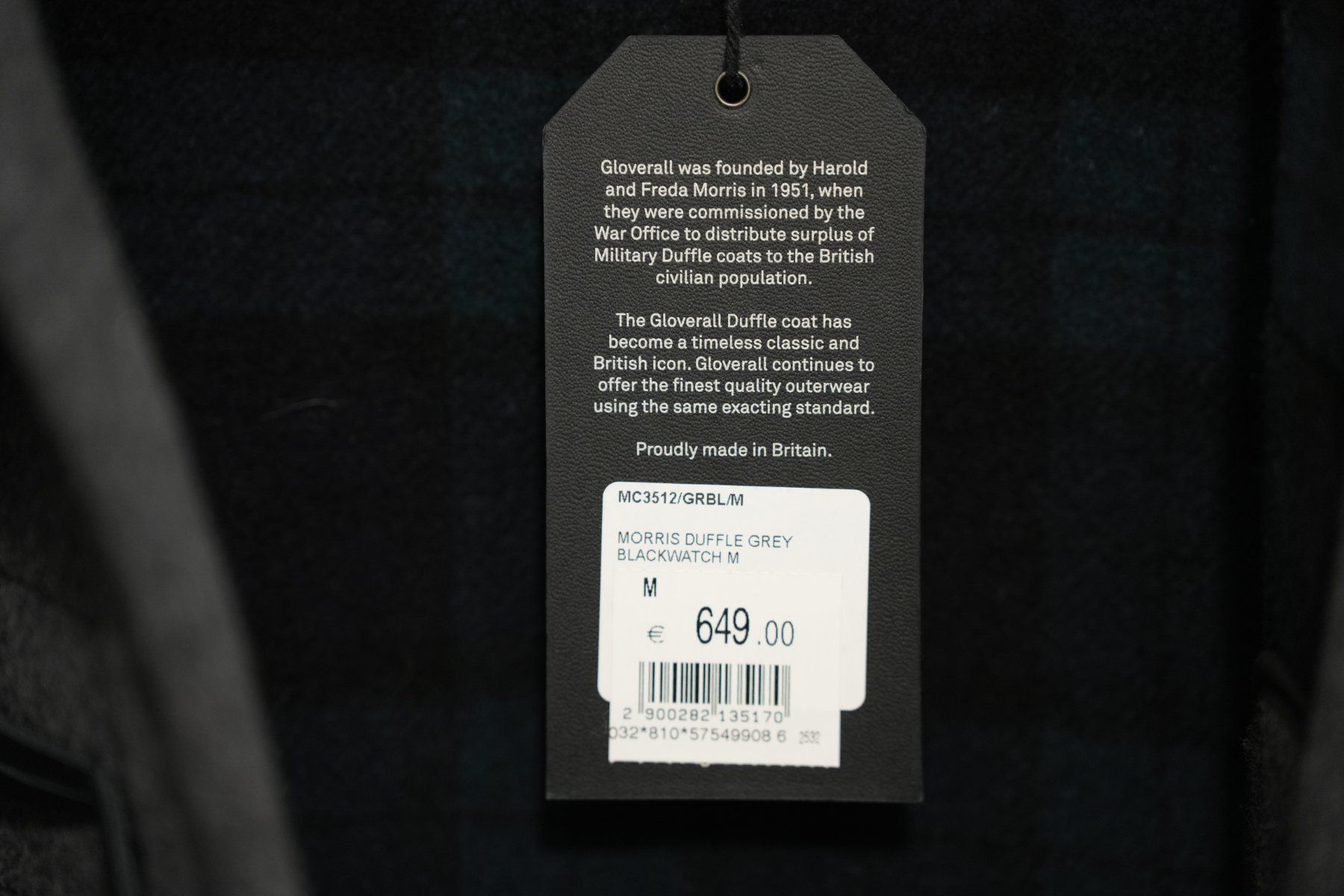 Cappotti: Gloverall Duffle Coat MORRIS - Grey - M – Usato da Neuchâtel venduto da yan_lq56 3
