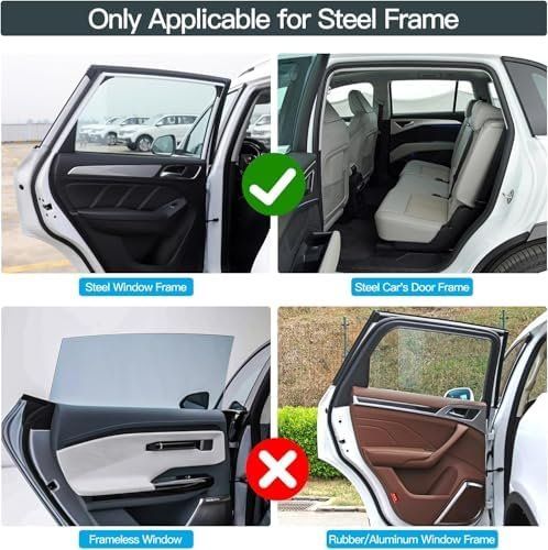 Ombrelloni: Auto Sonnenschutz magnetisch 2er Set – Nuovo e nell'imballaggio originale da Hundwil venduto da Stallone5 5