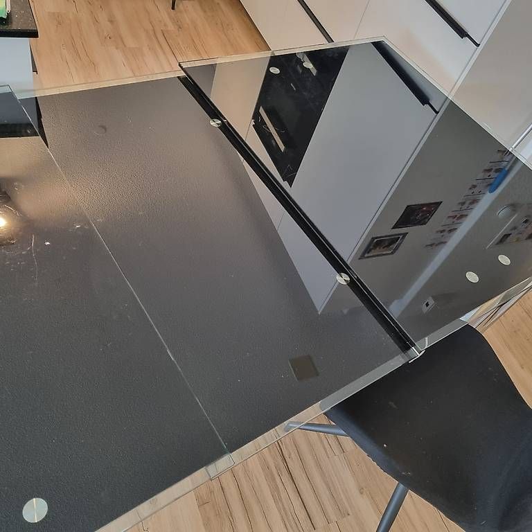 Tavoli: Glas Esstisch schwarz – Usato da Oftringen venduto da cingerella 4