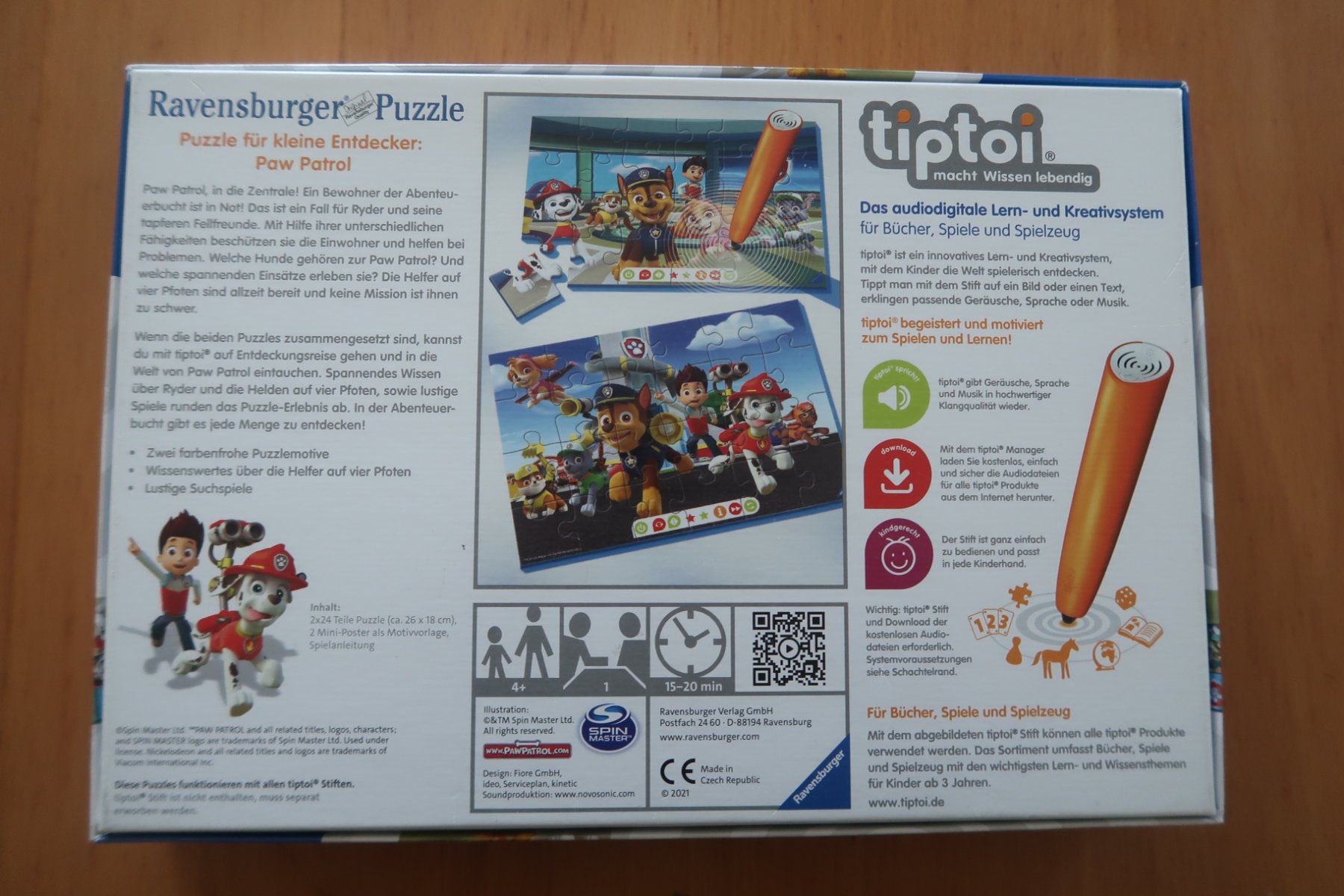 Tiptoi Puzzle: TipToi Puzzle Paw Patrol – Usato da Porrentruy venduto da tupatup 1