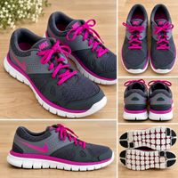 👟 Nike Damen Sneaker Gr. 37.5 Grau/Pink 💗