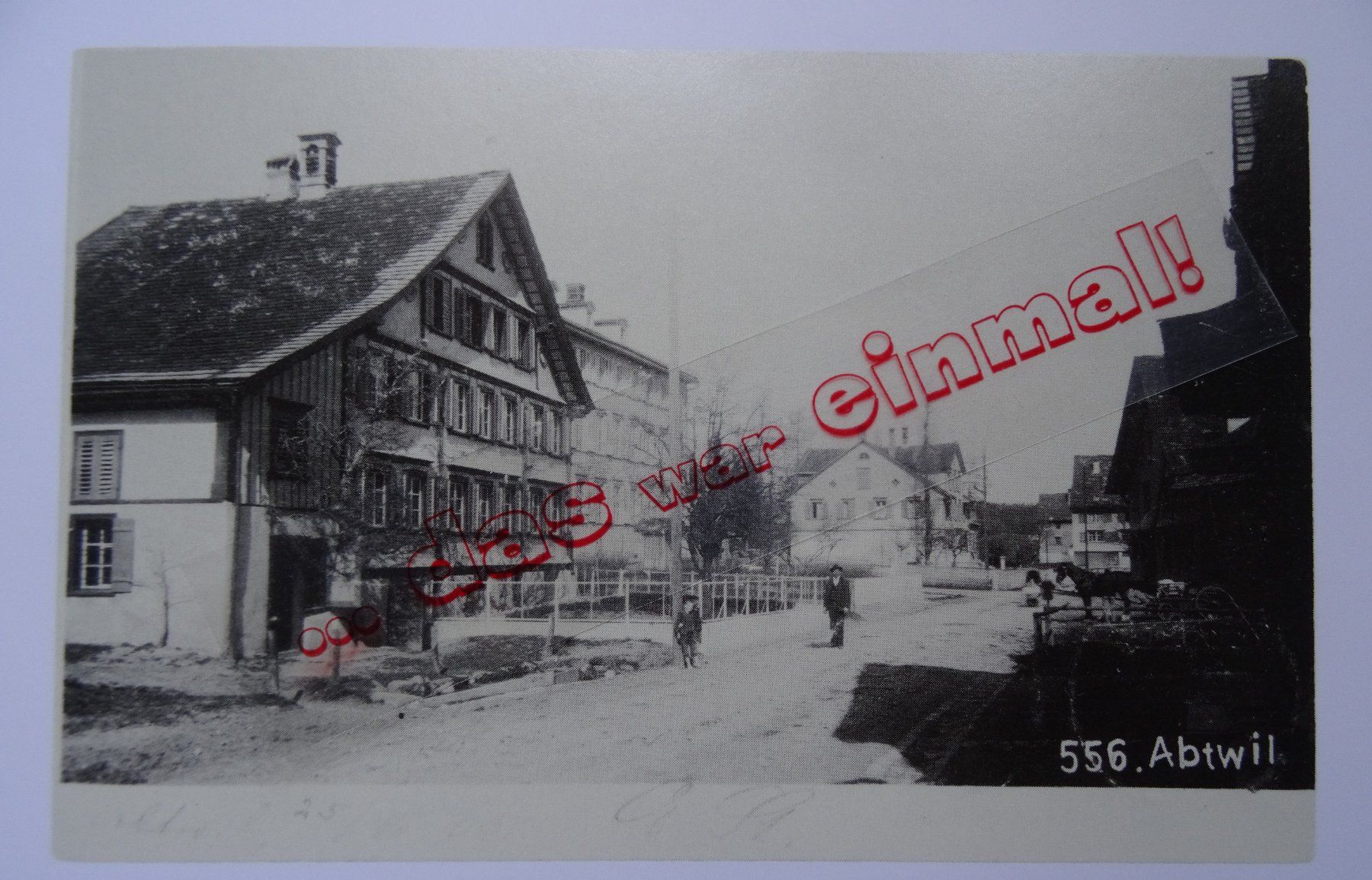 Cartoline postali: St. Gallen Abtwil Ausserdorf anno 1905 – Usato da Safnern venduto da Wstussi