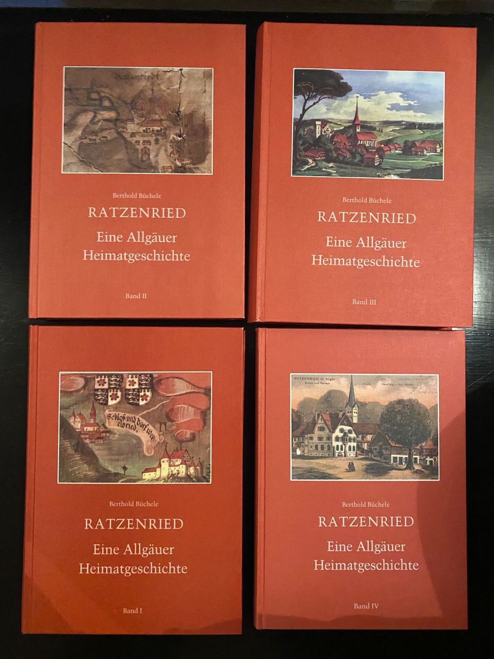 Bücher: Heimatgeschichte Ratzenried 4 Bde – Gebraucht aus Lüchingen von LIDB