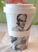 Roger Federer Coffee to go Becher, mit Signatur Rarität