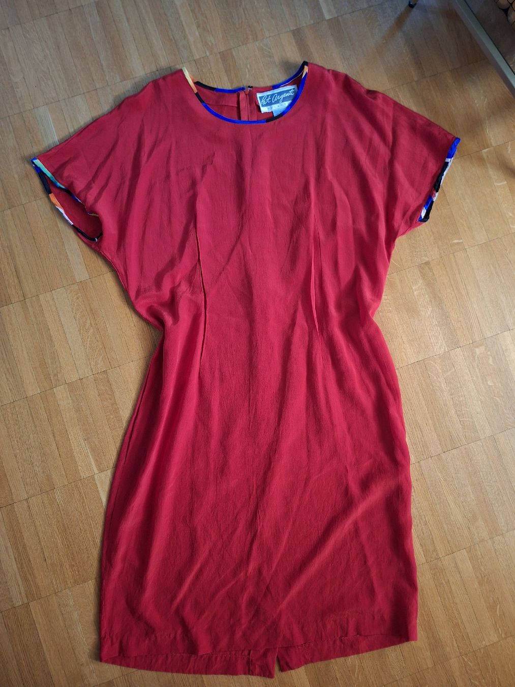 Vestiti: Robe 100% soie vintage - T. M/L – Usato da Lausanne venduto da Super-cerise 4
