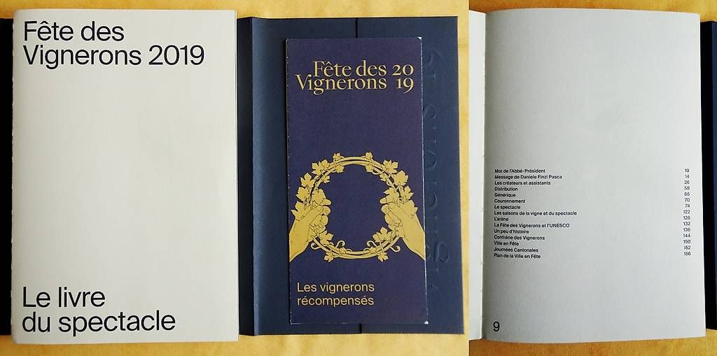 Libri: Fête des Vigeneros 2019 - Spectacle / Programm – Usato da Bern venduto da janosh-08 1