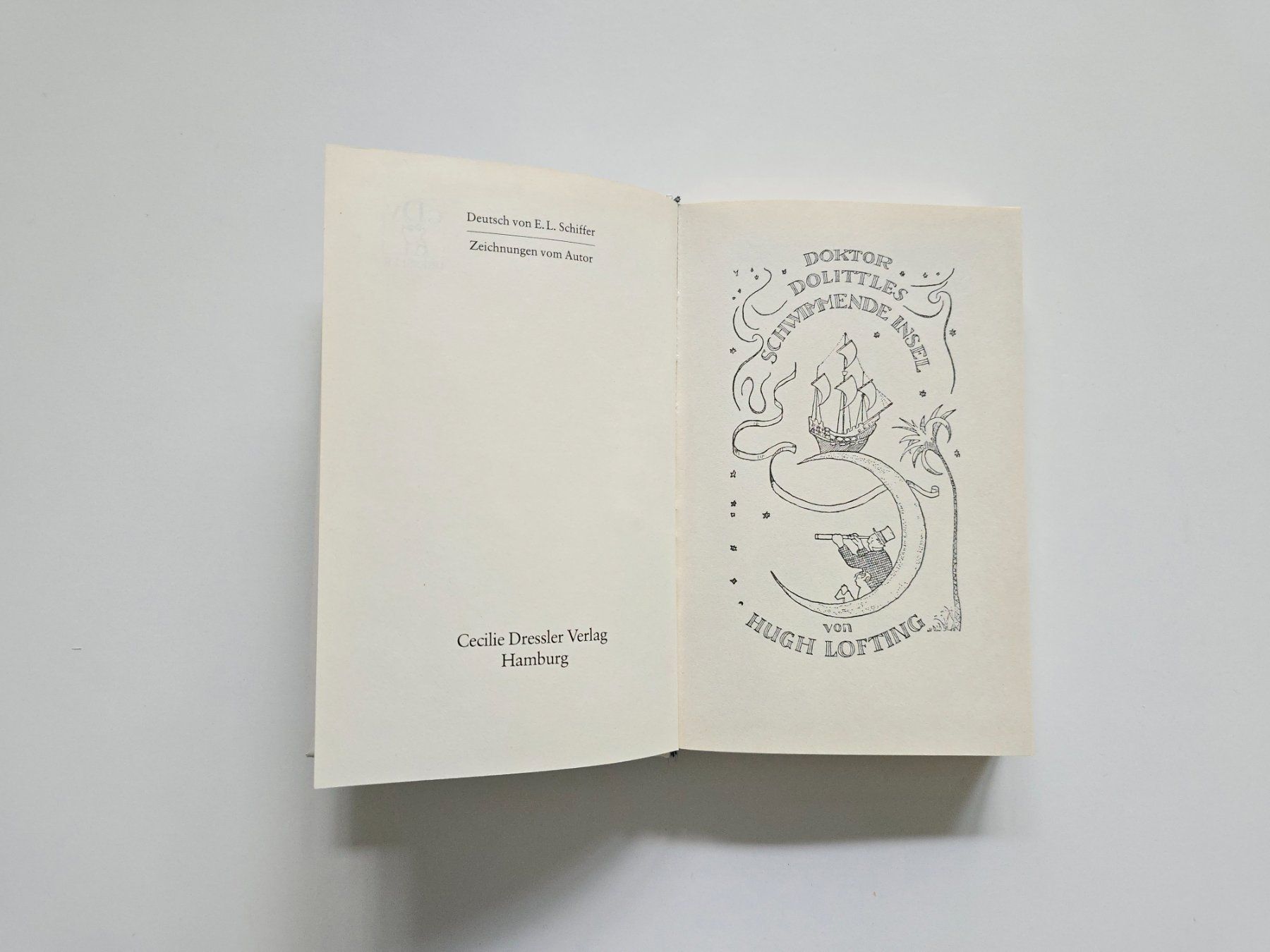 Libri: Doktor Dolittles schwimmende Insel 1988 – Usato da Dättlikon venduto da Wundertuete_ 2
