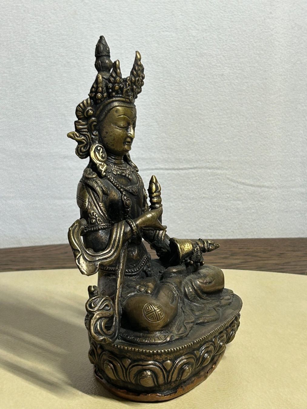 Sculptures & Statues: Buddha Vajrasattva - Skulptur aus Bronze – Neuf (Voir description) à Rocourt par Vijay02 9