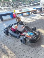 Go Kart nicht ganz fertig gebaut.