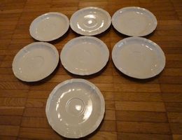 7 Stk. Mokka/Espresso Unterteller. (Villeroy&Boch - Manoir)