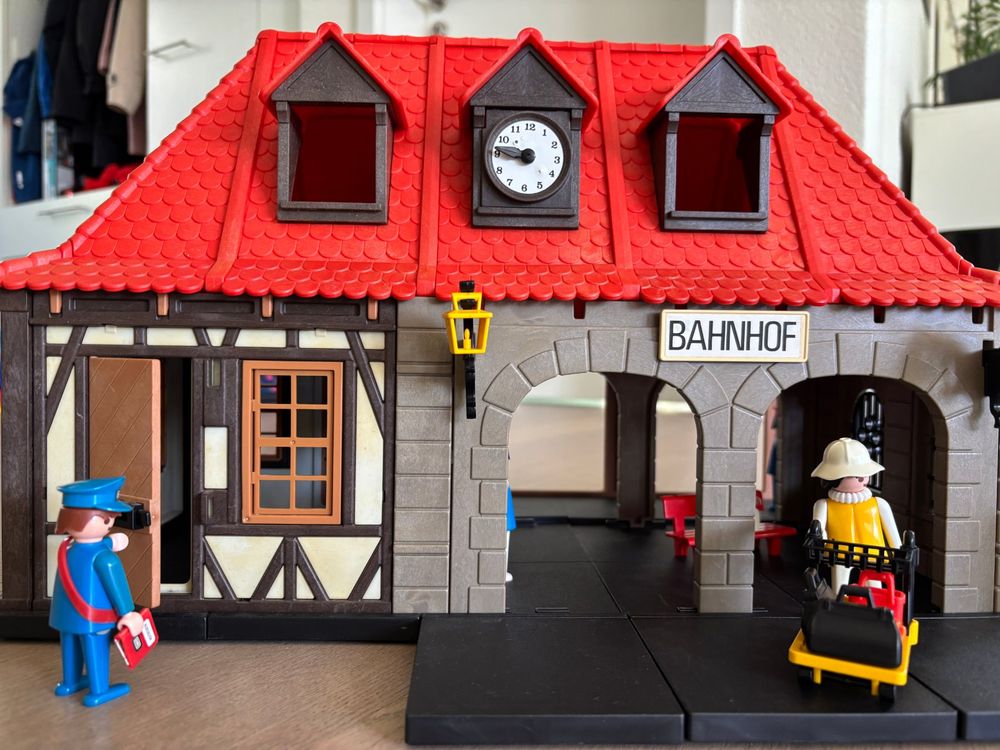 Playmobil 4300 gare train pour compléter votre ville