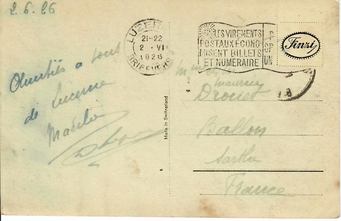Cartes postales: Luzern – D'occasion à Hochdorf par Ziegel-16 1