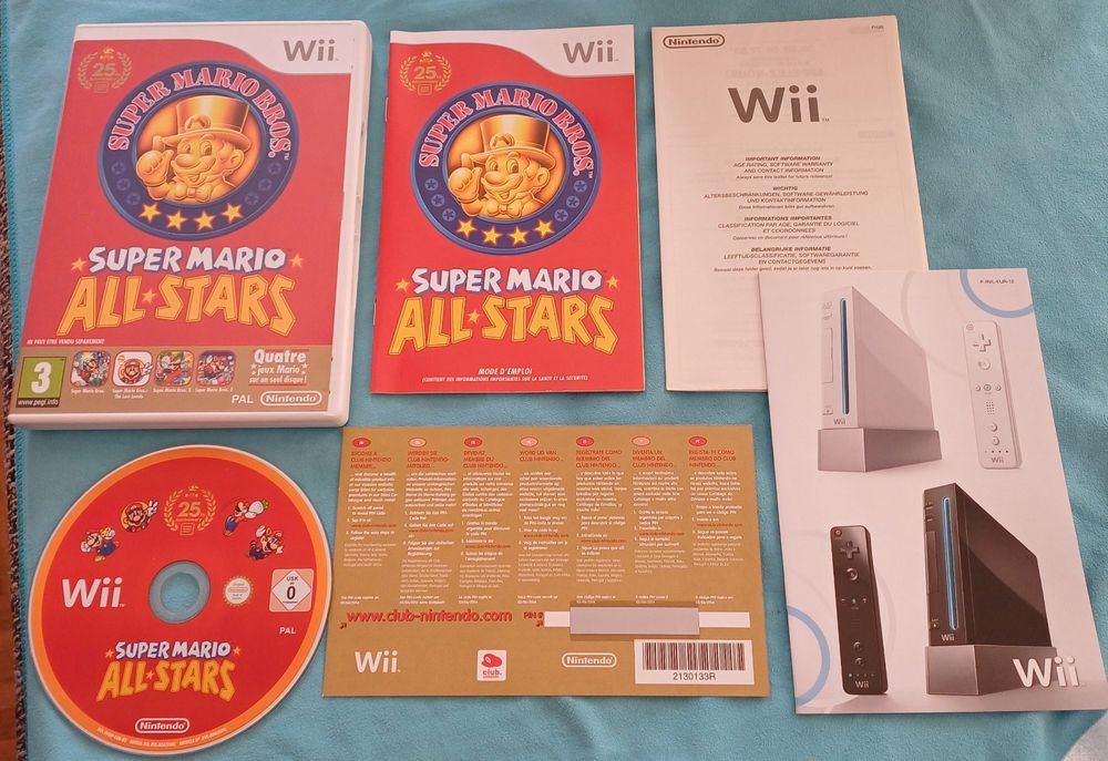 SUPER MARIO ALL STARS NINTENDO WII WII U Kaufen auf Ricardo