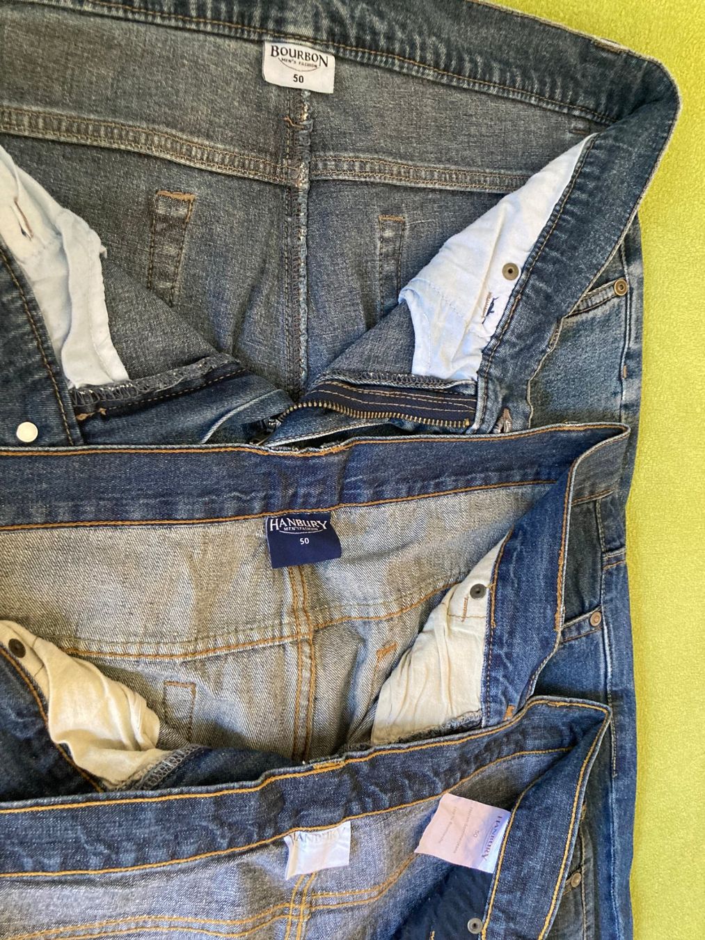 Jeans: 3 Paar Herren-Jeans – Usato da Andeer venduto da JDOGG 3