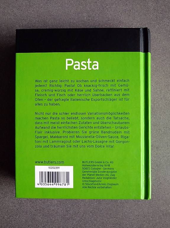 Libri: Kochbuch: Pasta - Einfach, italienisch, gut – Usato da Schlieren venduto da elisa_zh 1