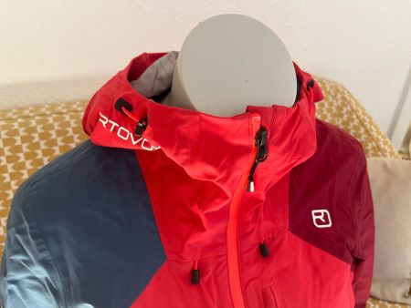 ORTOVOX 3L Ortler Jacket W Damen XS – Dermizax NX – Hot Cora