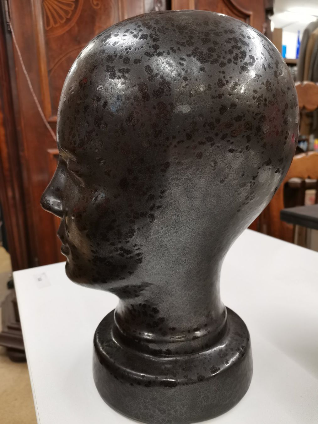 Sculture & Statue: Keramikkopf von Scheurich aus den 60er 70er – Usato da Suhr venduto da Brocki-Suhr 3