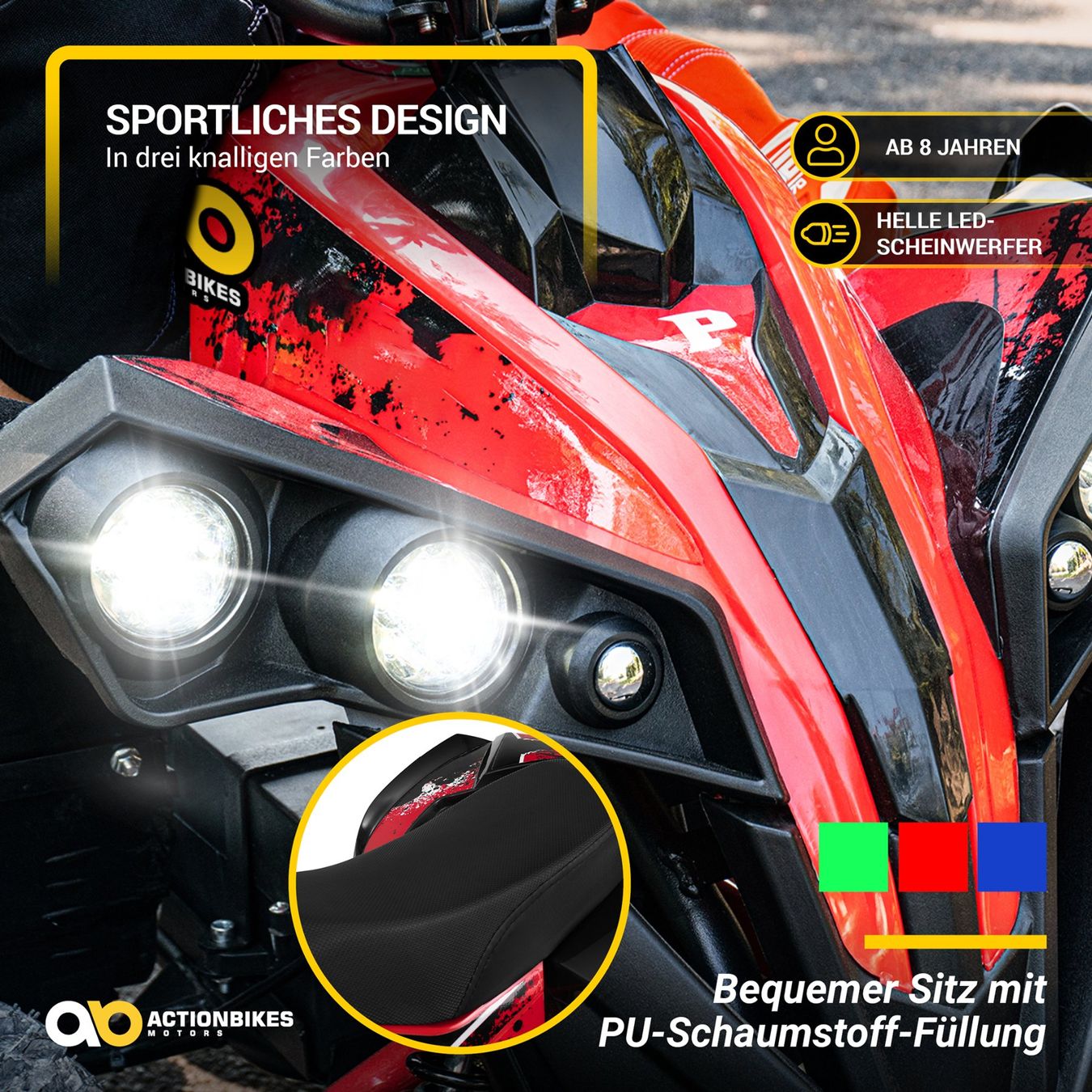 Mini Quad: Elektro-Kinderquad Reneblade, Mini-Quad mit 1000 Watt – Nuovo e nell'imballaggio originale da Cham venduto da G-Money_swiss 5