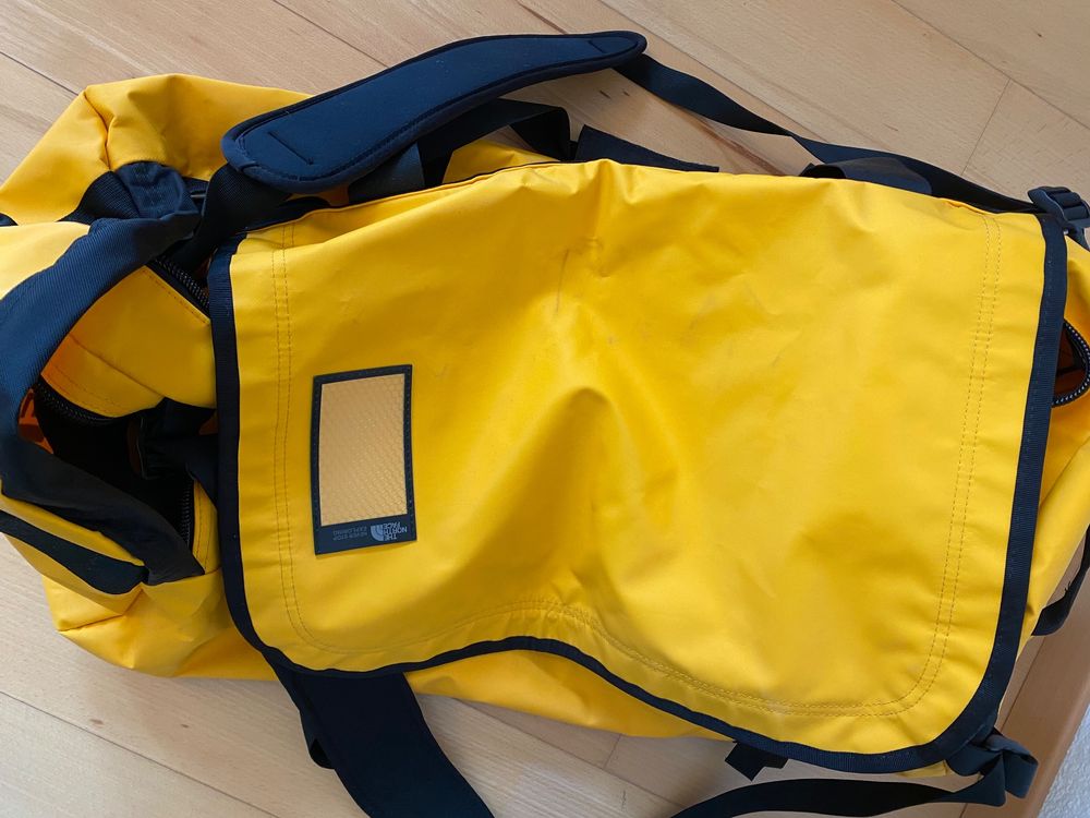 The North Face Base Camp Duffel Bag Gelb Grösse L Kaufen auf Ricardo