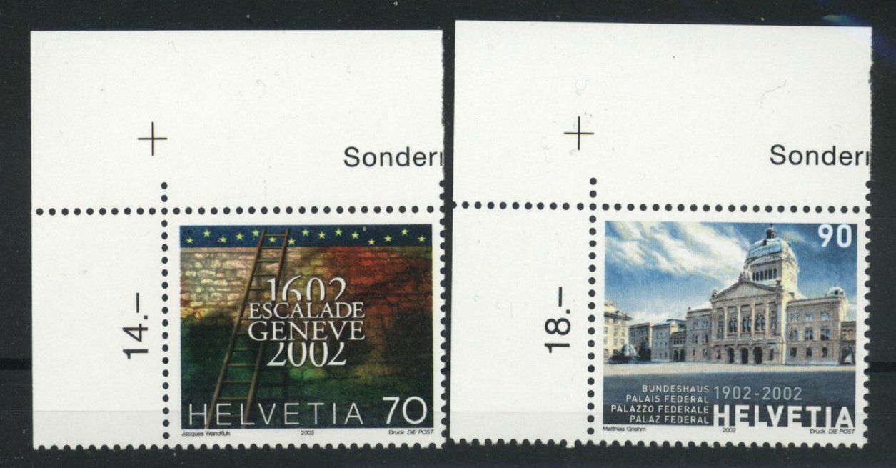 Tutti i francobolli: 2002, Sondermarken ** – Usato da Willisau venduto da Vollstempel