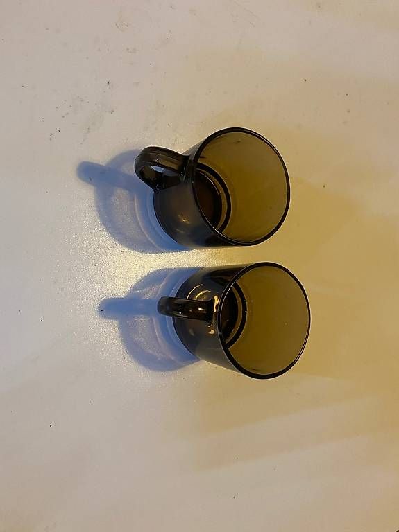 Tasses: 2 Glastassen – D'occasion à Strengelbach par Luftschutzsoldat