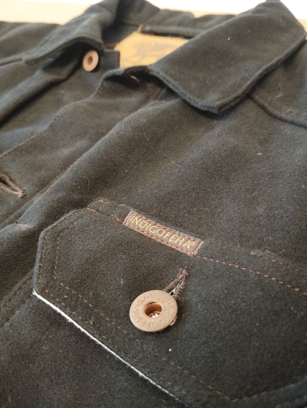Giacche: Indigofera Parsons Lodge - Moleskin Jacket – Nuovo (secondo la descrizione) da Chur venduto da jorgehuck